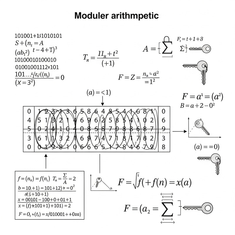 Secure Data Transmission: Modular Arithmetic Encryption System