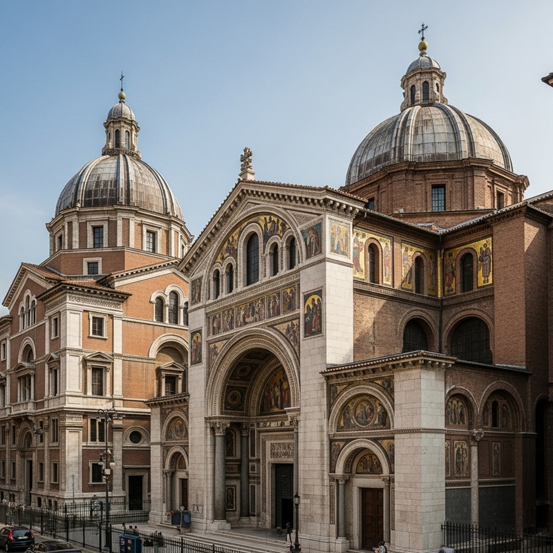 Urban Public Building Design: Basilicas and Landmarks