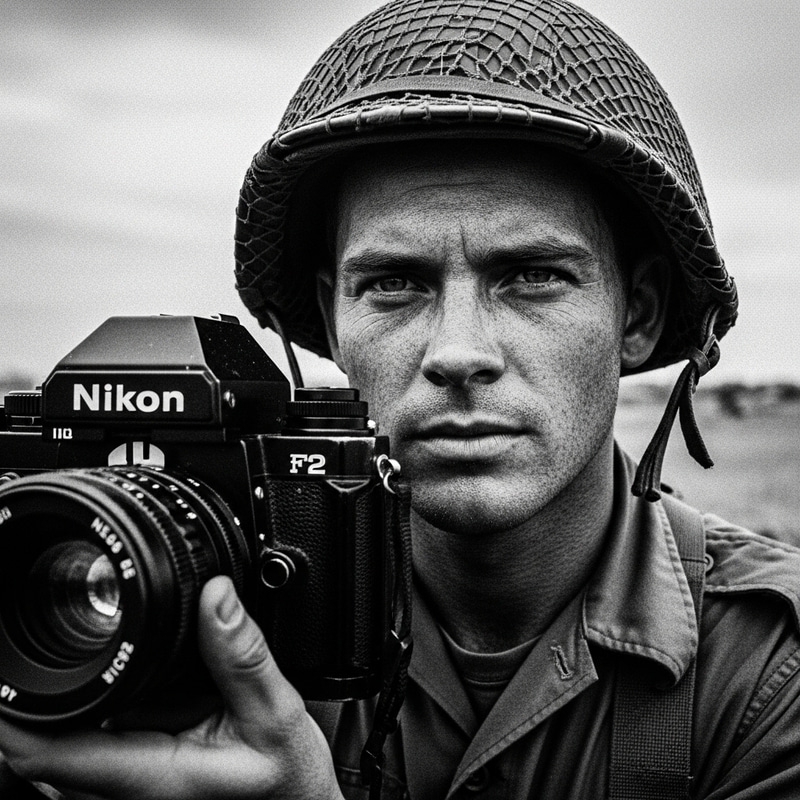 Intense Vietnam War Soldier Gritty Black White Documentary Intense Vietnam War Soldier Gritty Black White Documentary