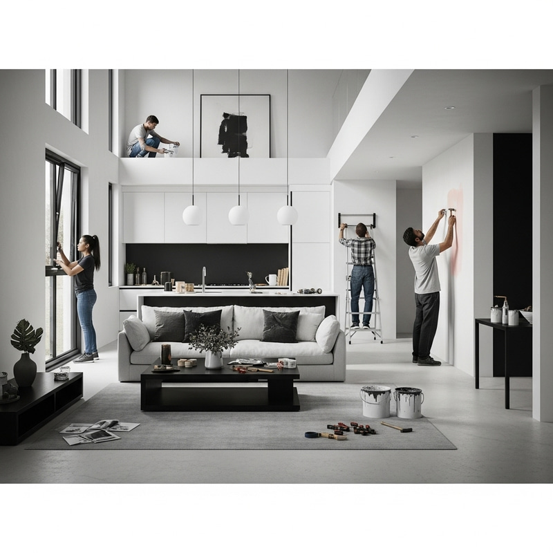 Modern Minimalistic Home Repairs: Expert Services for Sleek Updates