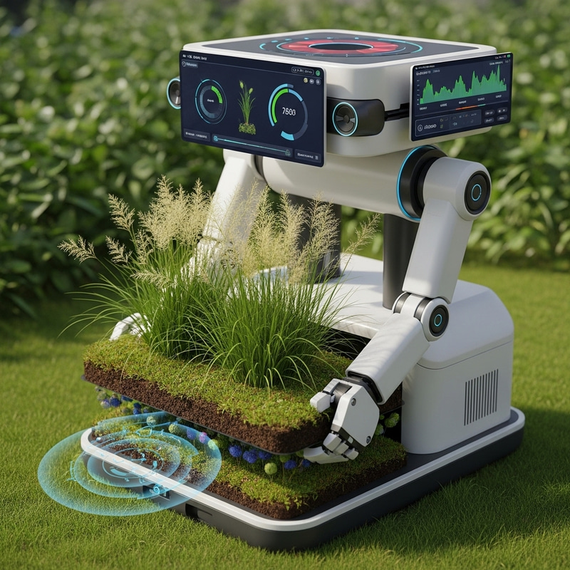 Robotic Gardener Innovations: Spatial Sound and Vegetative Growth Robotic Gardener Innovations: Spatial Sound and Vegetative Growth