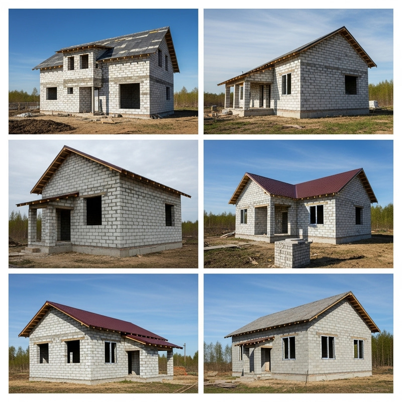 Durable Craftsmanship: Aerated Concrete & Brick House Construction Durable Craftsmanship: Aerated Concrete & Brick House Construction