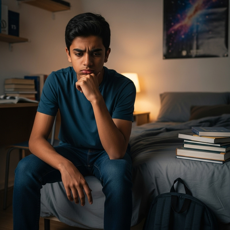 Reflective Moments: A Teenage Boy's Introspection Reflective Moments: A Teenage Boy's Introspection