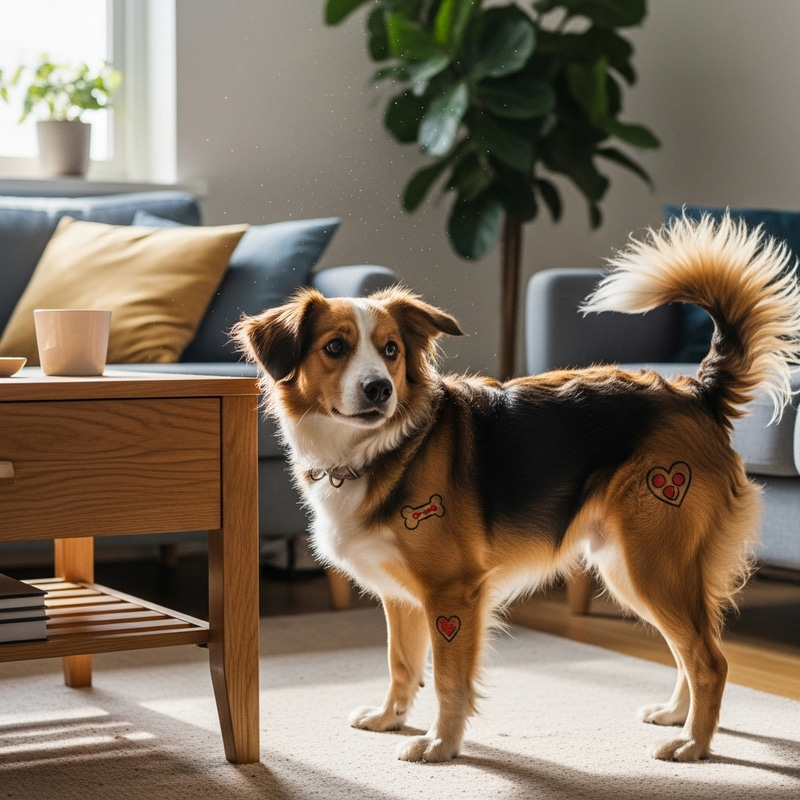 Fun and Playful Temporary Tattoo Designs for Dogs Fun and Playful Temporary Tattoo Designs for Dogs