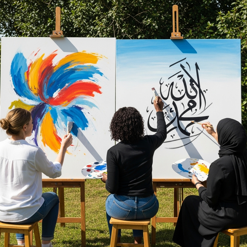 Empowering Women through Art | Diverse Creations on Canvas Empowering Women through Art | Diverse Creations on Canvas