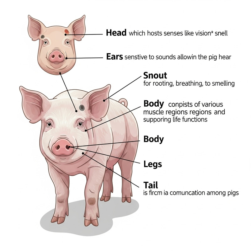 Swine Body Parts: Labeling, Descriptions & Functions Swine Body Parts: Labeling, Descriptions & Functions