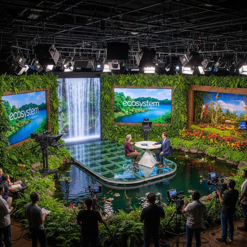 Ecosystem TV Studio: Where Nature Meets Technology Ecosystem TV Studio: Where Nature Meets Technology