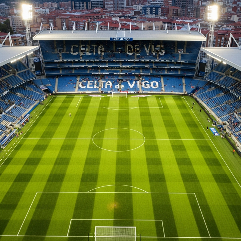 Celta de Vigo Football Stadium Atmosphere