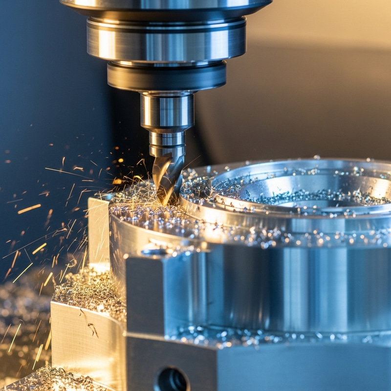 High-Precision CNC Metal Machining | Detailed Milling Process