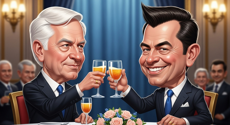 Political Satire: Joe Biden & Donald Trump's Comedic Toast Political Satire: Joe Biden & Donald Trump's Comedic Toast