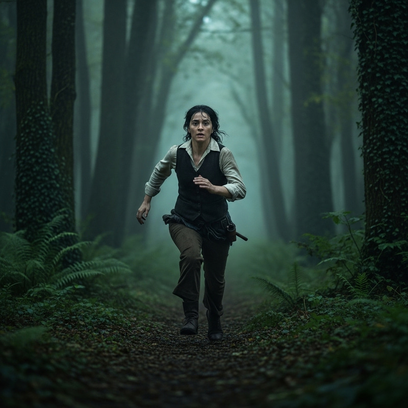 Terrifying Chase Through Enchanted Forest - Heart-Pounding Escape