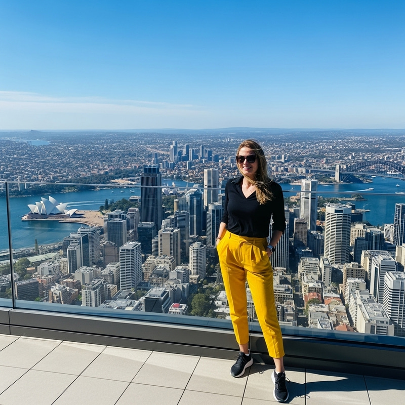 Breathtaking Sydney Rooftop Panorama Breathtaking Sydney Rooftop Panorama