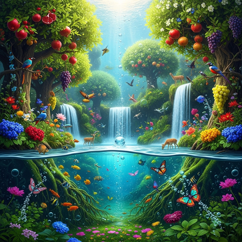 Babylon's Divine Garden: A Treasure of Nature's Beauty Babylon's Divine Garden: A Treasure of Nature's Beauty