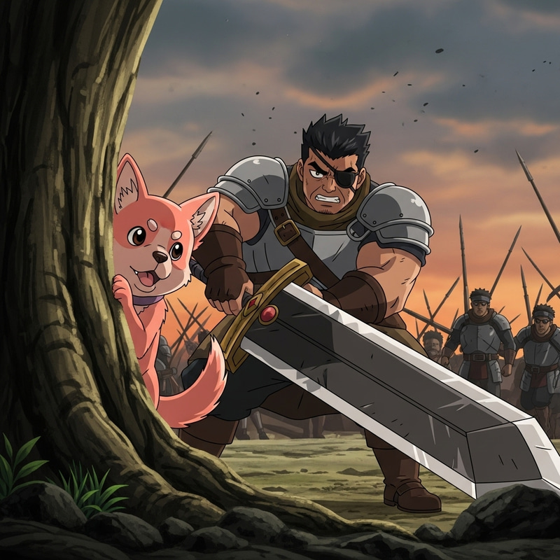 Courageous Dog Guts Berserk Character Clash Courageous Dog Guts Berserk Character Clash