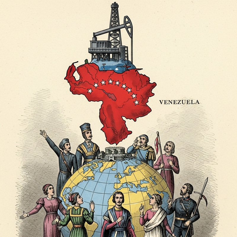 Venezuela Reigns Over Global Oil: World Powers Tremble in 1860 Venezuela Reigns Over Global Oil: World Powers Tremble in 1860