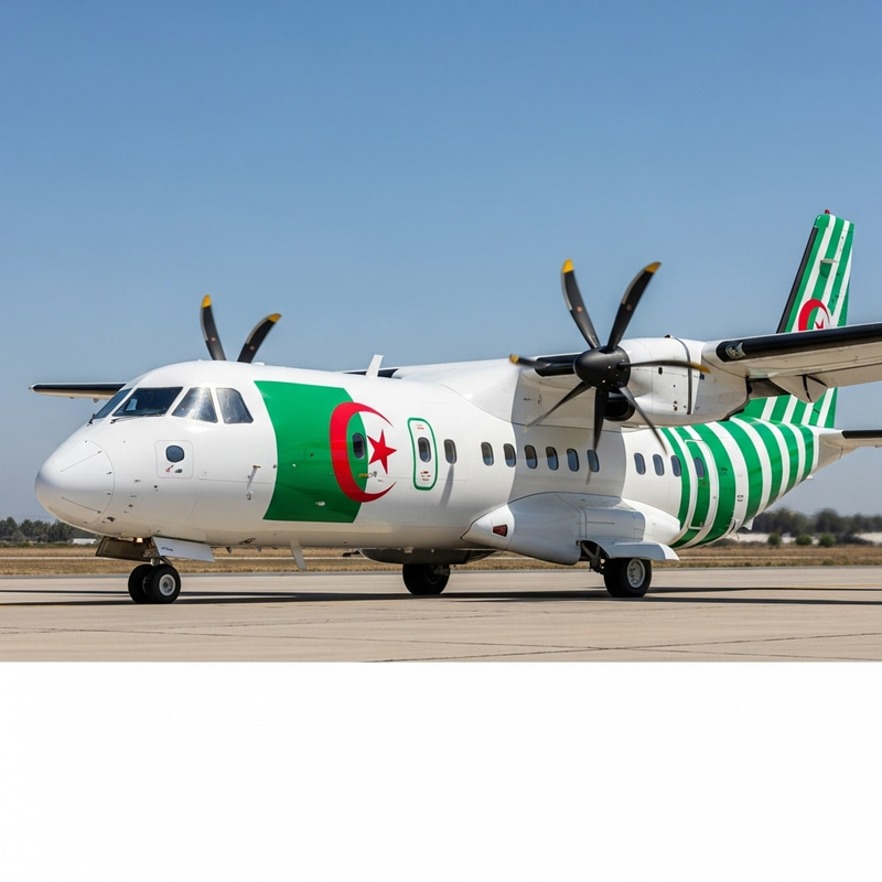 Airbus C295W with Algerian Flag Airbus C295W with Algerian Flag