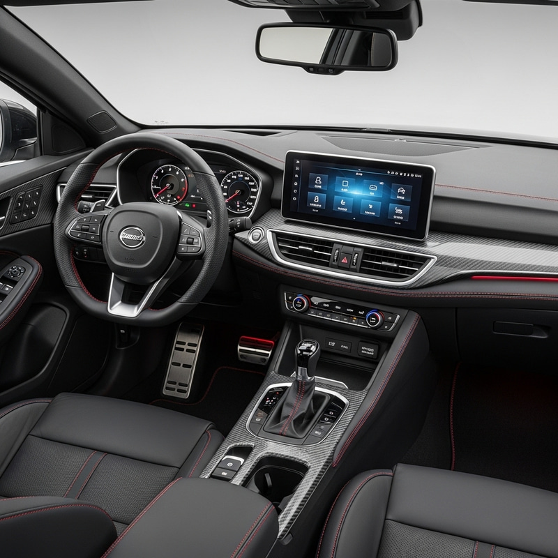 Modern & Sporty Compact Sedan Interior | Renault Symbol Privilege Modern & Sporty Compact Sedan Interior | Renault Symbol Privilege