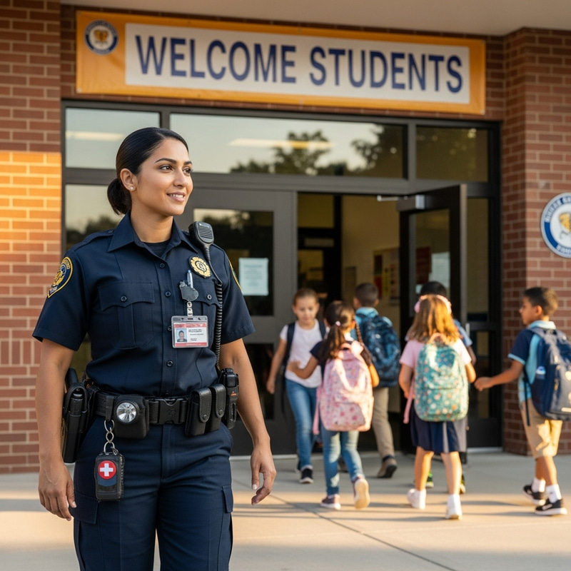 School Safety Officer Ensuring Security and Peace School Safety Officer Ensuring Security and Peace