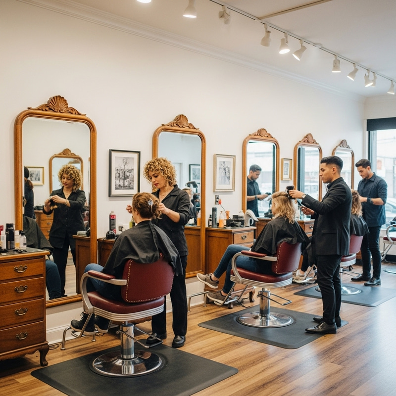 Retro Glam Beauty Salon Experience Retro Glam Beauty Salon Experience