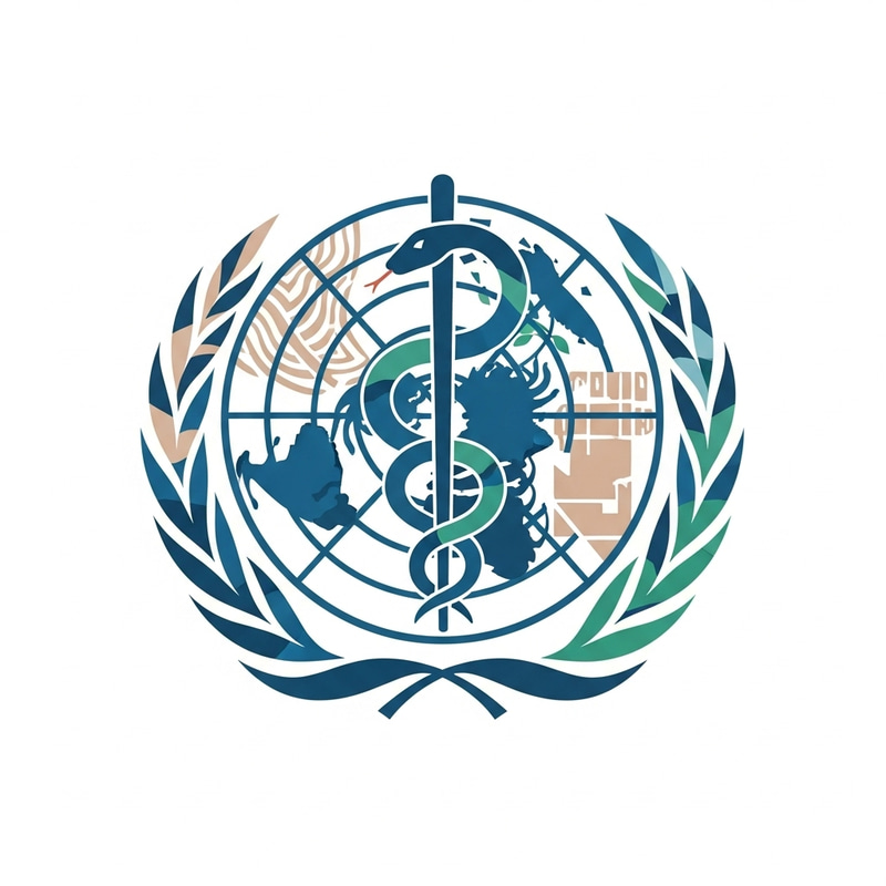 Modern WHO Emblem: Innovative Symbol of Health Modern WHO Emblem: Innovative Symbol of Health