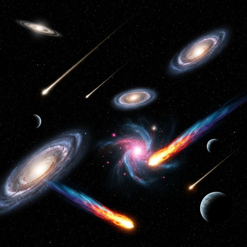 Awe-Inspiring Space: Galaxies, Nebulae, Celestial Events