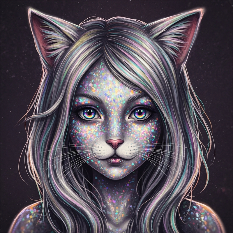 Complex Fantasy Cat Girl - Stylish & Ultra-Detailed Character Concept Art Complex Fantasy Cat Girl - Stylish & Ultra-Detailed Character Concept Art