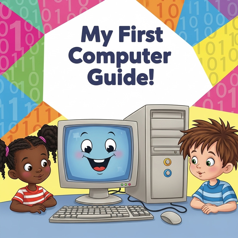 Children's Computer Book - My First Computer Guide Children's Computer Book - My First Computer Guide
