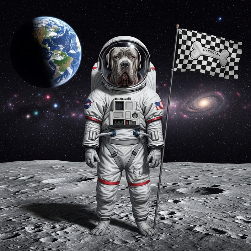 Neapolitan Mastiff Conquers Space Neapolitan Mastiff Conquers Space