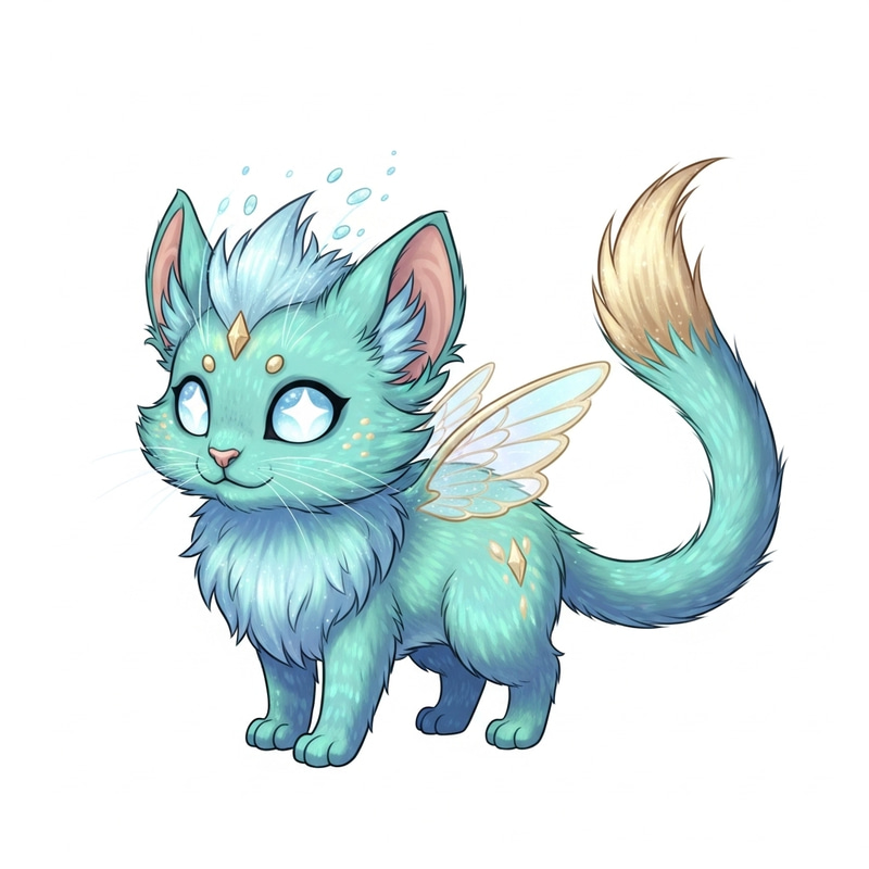 Meet The Gleamheart: Enchanting Fantasy Creature of Radiant Brilliance