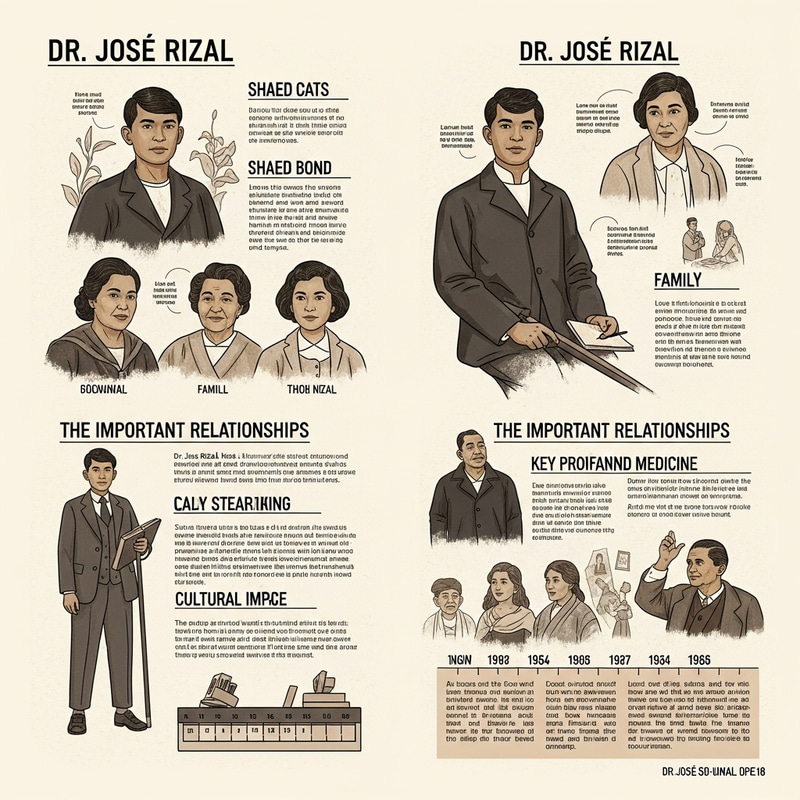 Dr. Jose Rizal: Life Journey, Family & Relationships Dr. Jose Rizal: Life Journey, Family & Relationships