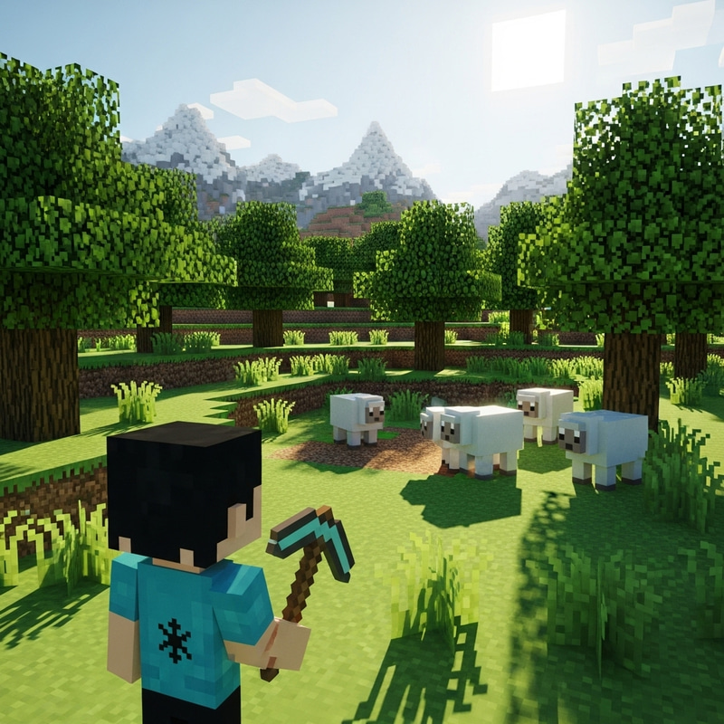 Minecraft Survival Series: Player's First Day Adventure Minecraft Survival Series: Player's First Day Adventure