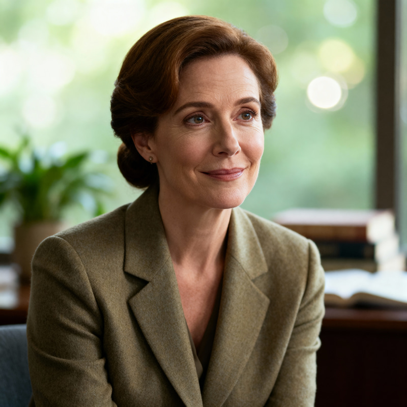 Professional Psychologist Headshot - Warm & Empathetic Professional Psychologist Headshot - Warm & Empathetic