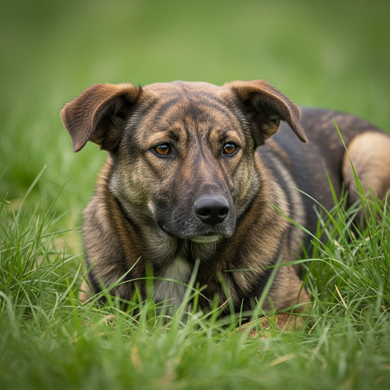 Feral Dog in Natural Habitat: Glimpse of Wild Canine Survival