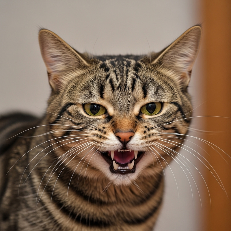 Angry Cat: Capturing the Ferocity of a Feline Fury Angry Cat: Capturing the Ferocity of a Feline Fury