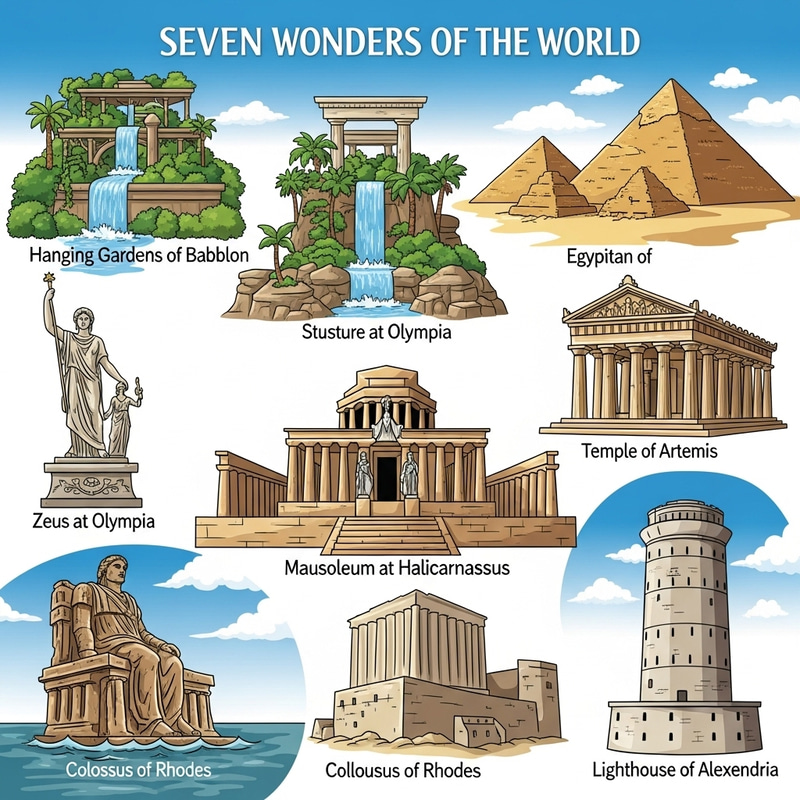 Explore the Seven Wonders of the World Explore the Seven Wonders of the World