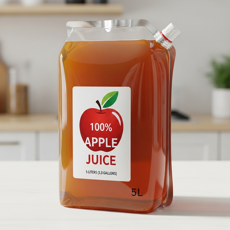 Apple Juice 5L Aseptic Bag Impactful Fresh Fruit Drink Apple Juice 5L Aseptic Bag Impactful Fresh Fruit Drink