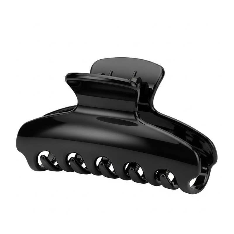 Stylish Black Claw Clip - Premium Quality Hair Accessory