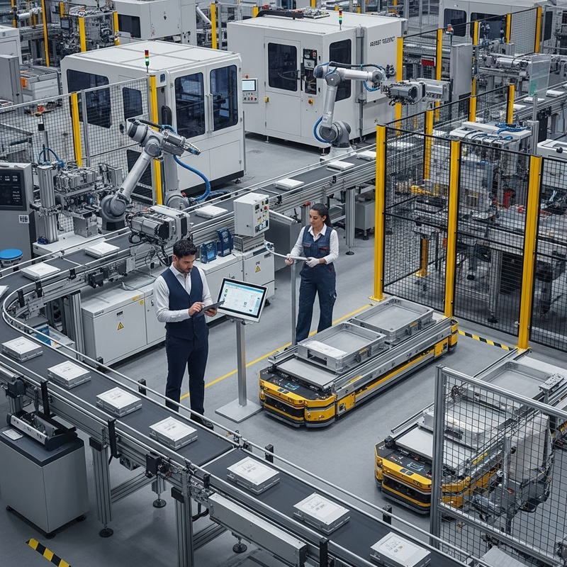 Industrial Automation: Advancements in Industry 4.0
