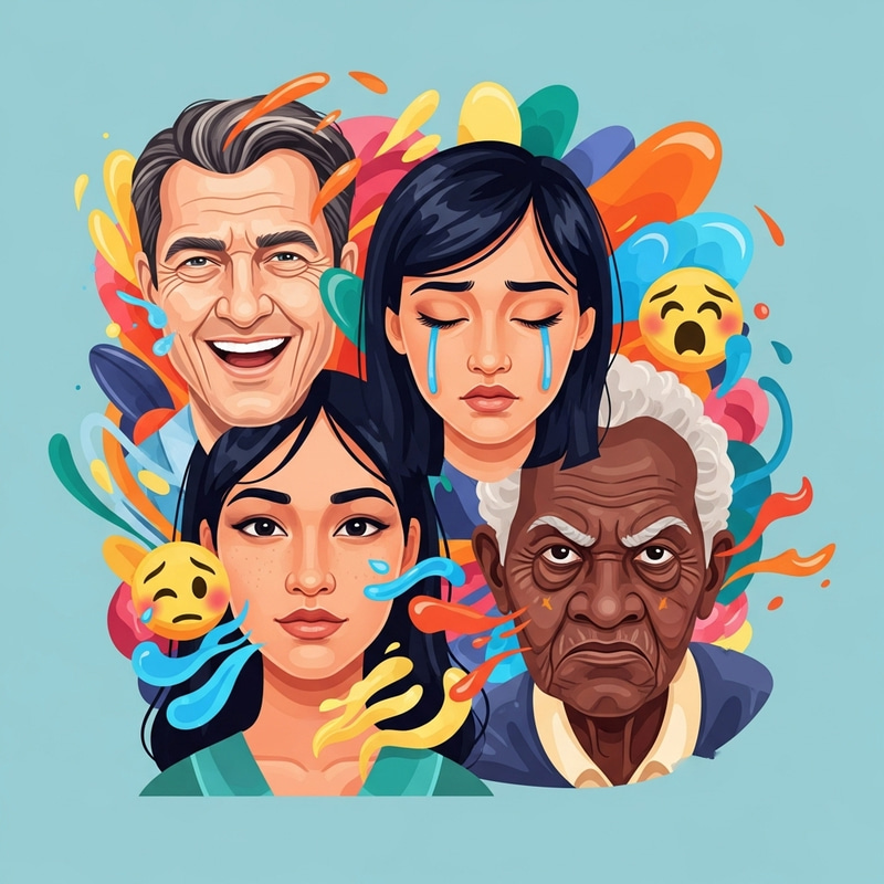 Abstract Portrayal of Human Emotions Abstract Portrayal of Human Emotions