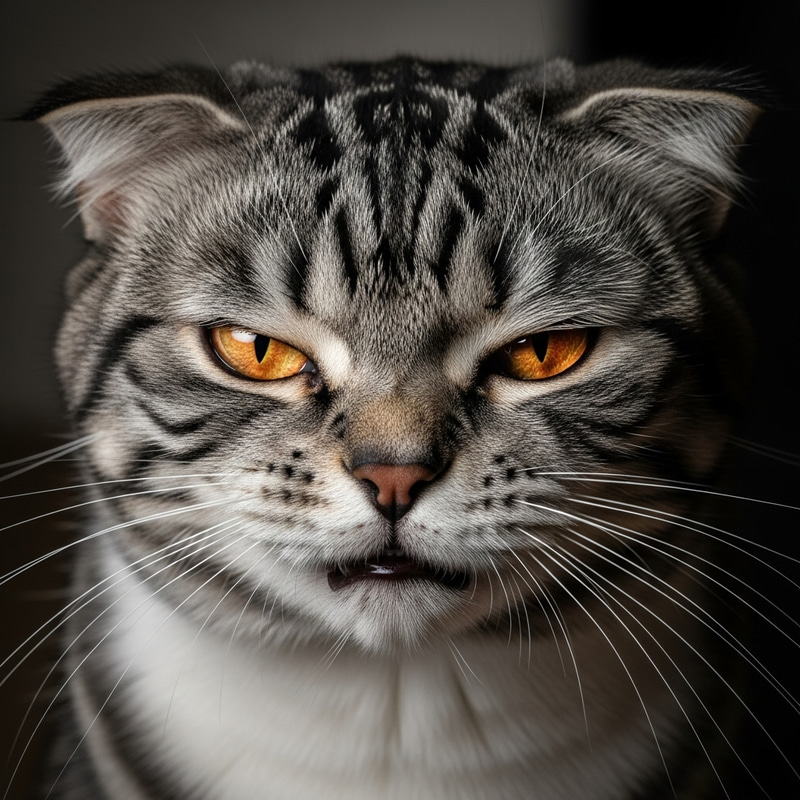 Make the Cat Angrier: Enhance Aggression with Fiery Eyes & Flattened Ears Make the Cat Angrier: Enhance Aggression with Fiery Eyes & Flattened Ears