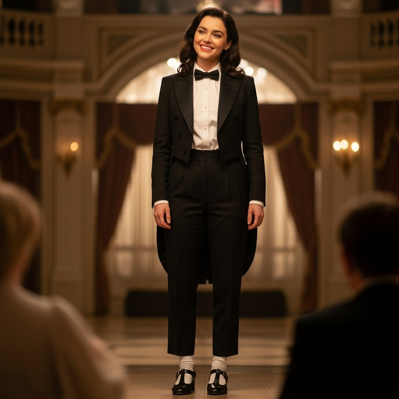 Hailee Steinfeld Inspired Tuxedo & Mary Jane Shoes Look Hailee Steinfeld Inspired Tuxedo & Mary Jane Shoes Look