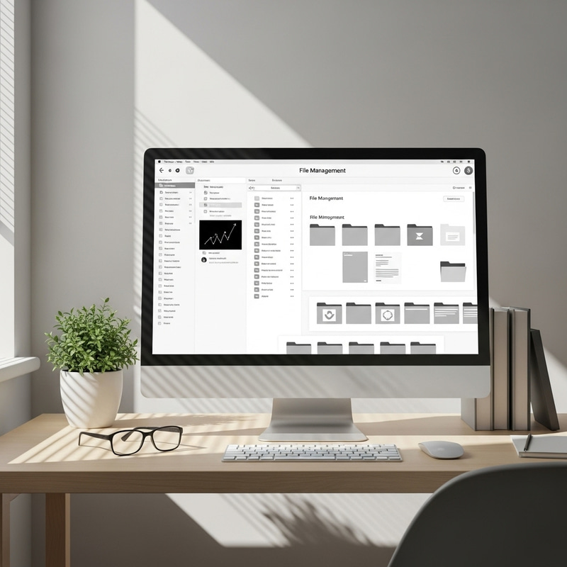 Minimalist File Management | Organized Workspace Design Minimalist File Management | Organized Workspace Design
