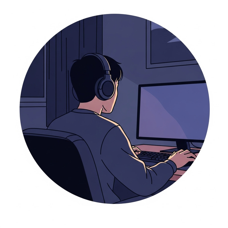 Minimalistic Round Logo for Gaming Stream Channel | Streamer Gaming Logo Minimalistic Round Logo for Gaming Stream Channel | Streamer Gaming Logo