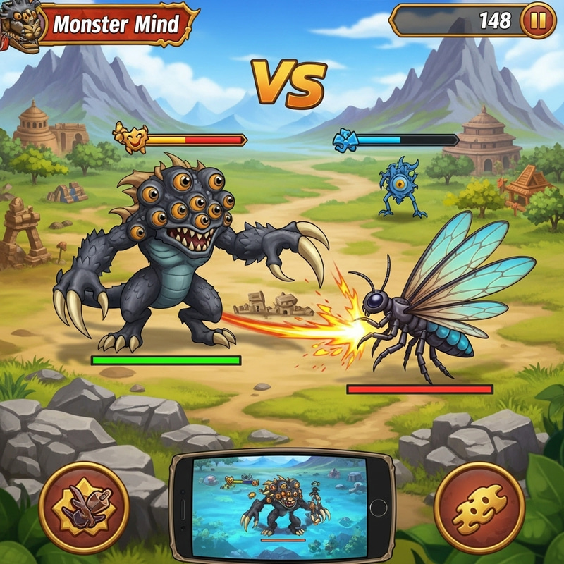 Monster Mind Creator Game: Battle Ground Mobile India Monster Mind Creator Game: Battle Ground Mobile India