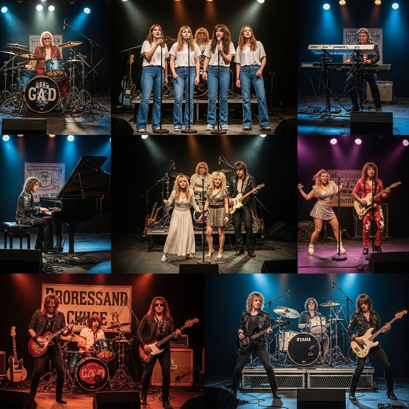 Vintage Music Festival: Bands from the 60s to 80s