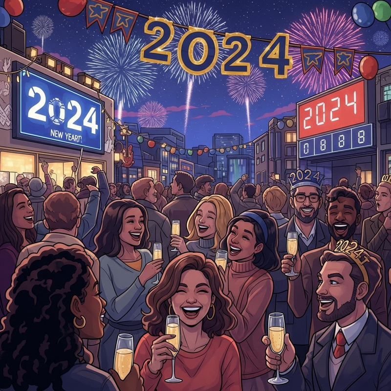 New Year 2024 Celebration