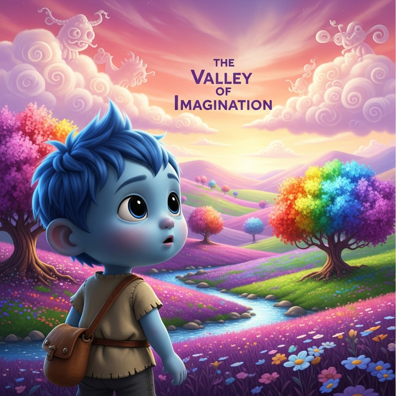 Azulito in the Valley of Imagination