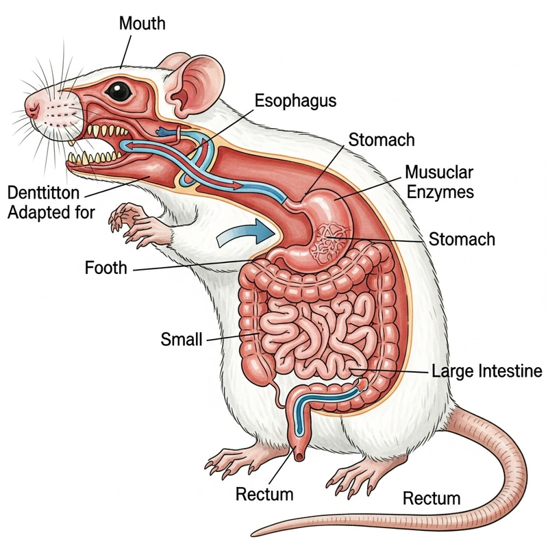 Exploring Rat Digestive System Anatomy