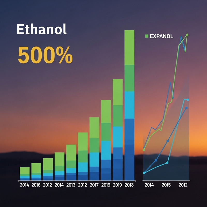 500% Growth Trends in Ethanol Industry: Visual Insights 500% Growth Trends in Ethanol Industry: Visual Insights