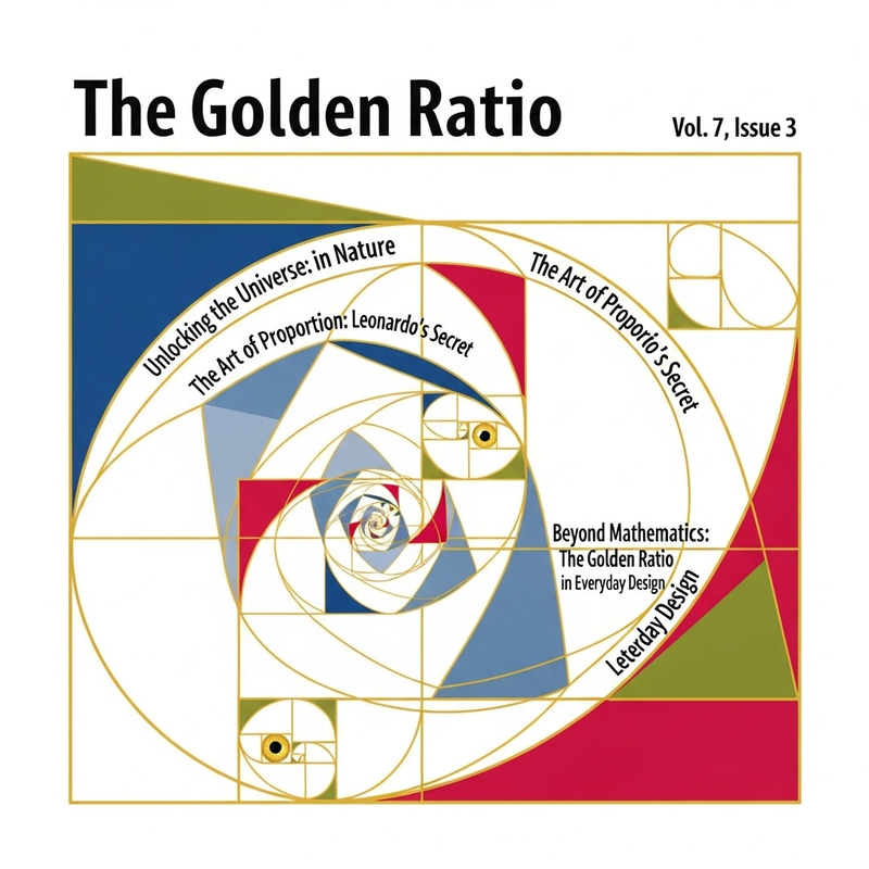 Exploring the Golden Ratio in a Magazine Cover Design Exploring the Golden Ratio in a Magazine Cover Design